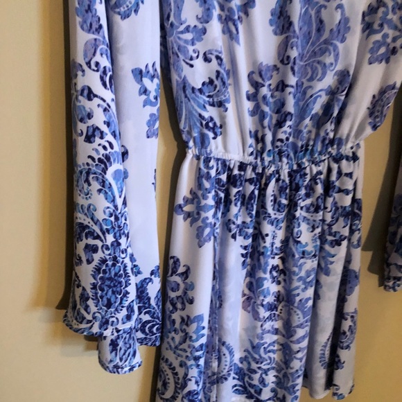 Show me your Mumu draped Dress, SMALL, NWOT - Picture 6 of 7